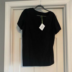 NWT Dudley Stephens Devon Tee in Jersey (black)